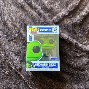 Geico Geicoween Gecko Funko Pop 172 Green